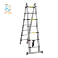 4.4M aluminium multi-purpose telescopic ladder with hinges EN131 SGS CE